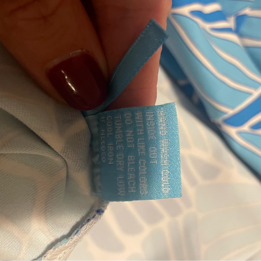 Nautical Blue Patterned J. McLaughlin Dress - Picture 5 of 5
